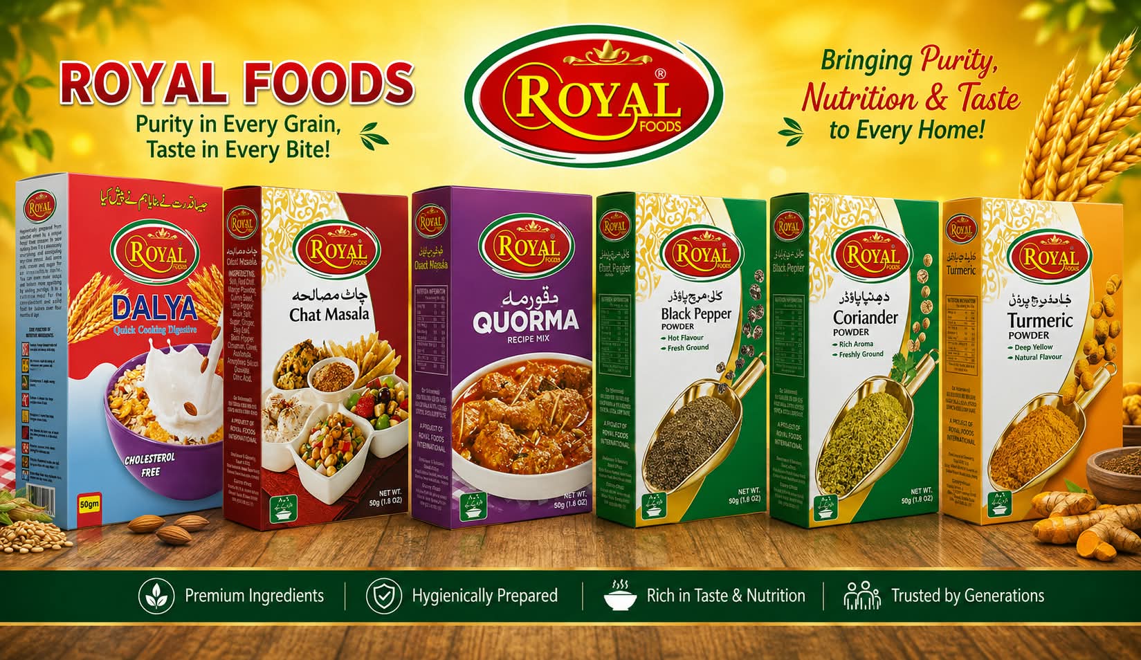 Royal Foods Traditional Range